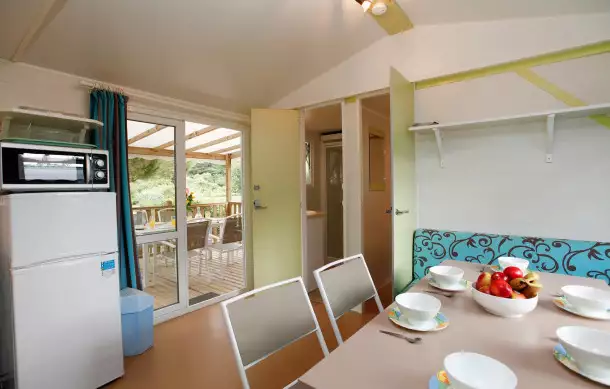 Camping Tamarins Plage 2*, Camping à Le Bois Plage en Ré (Charente Maritime) - Location Appartement pour 6 personnes - Photo N°21