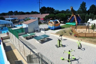 Camping Aqua 3 Masses 3*, Camping 3* à Saint Pierre d'Oléron (Charente Maritime) - Location Tente équipée pour 4 personnes - Photo N°9