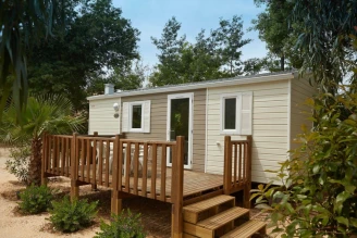 Camping des Sources 3*, Camping 3* à Saint Jean du Gard (Gard) - Location Mobil Home pour 6 personnes - Photo N°3