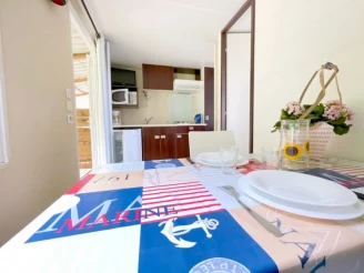 Camping BARRE-Y-VA 4*, Camping 4* à Rives en Seine (Seine Maritime) - Location Mobil Home pour 2 personnes - Photo N°23