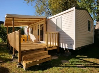 Camping Belle Rivière 3*, Camping 3* à Sainte Luce sur Loire (Loire Atlantique) - Location Mobil Home pour 4 personnes - Photo N°7