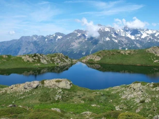 Camping Le Colporteur 4*, Camping 4* à Le Bourg d'Oisans (Isère) - Location Chalet pour 4 personnes - Photo N°12