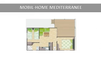 Camping Lou Cantaire 3*, Camping 3* à Fayence (Var) - Location Mobil Home pour 4 personnes - Photo N°9