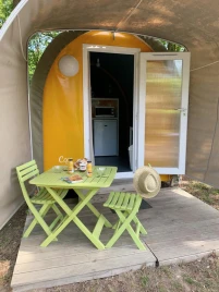 Camping L'Étang du Pays Blanc 3*, Camping 3* à Guérande (Loire Atlantique) - Location Tente équipée pour 2 personnes - Photo N°3