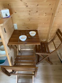 Camping L'Étang du Pays Blanc 3*, Camping 3* à Guérande (Loire Atlantique) - Location Bungalow pour 2 personnes - Photo N°4