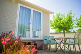 Camping Cambrils Caban 3*, Camping 1* à Cambrils (Tarragone) - Location Mobil Home pour 4 personnes - Photo N°1