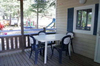Camping La Source 3*, Camping 3* à Sournia (Pyrénées Orientales) - Location Mobil Home pour 6 personnes - Photo N°2
