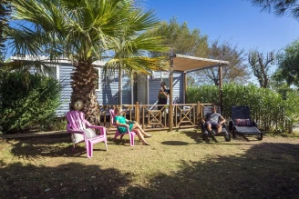 Camping Le Marisol 5* Ze collection, Camping 5* à Torreilles Plage (Pyrénées Orientales) - Location Mobil Home pour 4 personnes - Photo N°21