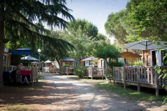 Camping Les Casteillets 3*, Camping 3* à Saint Jean Pla de Corts (Pyrénées Orientales) - Location Mobil Home pour 4 personnes - Photo N°5