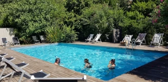 Camping Les Cent Chênes 4*, Camping 4* à Saint Jeannet (Alpes Maritimes) - Location Mobil Home pour 4 personnes - Photo N°2