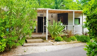 Camping Les Cent Chênes 4*, Camping 4* à Saint Jeannet (Alpes Maritimes) - Location Mobil Home pour 4 personnes - Photo N°4