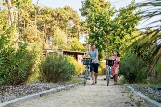 Camping Les Embruns 4* Ze collection, Camping 4* à Lège Cap Ferret (Gironde) - Location Mobil Home pour 5 personnes - Photo N°7
