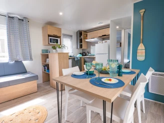 Camping Les Goélands 3* Ze collection, Camping 3* à Arès (Gironde) - Location Mobil Home pour 5 personnes - Photo N°23