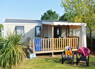 Camping Pontaillac 4* - Plage - Ze collection, Camping 4* à Royan (Charente Maritime) - Location Mobil Home pour 5 personnes - Photo N°1