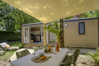 Camping Sequoia Parc 5* Ze collection, Camping 5* à Saint Just Luzac (Charente Maritime) - Location Mobil Home pour 4 personnes - Photo N°23
