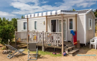 Camping Sol à Gogo 4*, Camping à Saint Hilaire de Riez (Vendée) - Location Mobil Home pour 5 personnes - Photo N°1