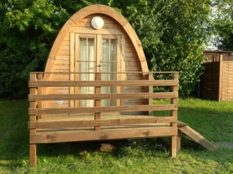 Camping le Pontis 3*, Camping 3* à Verteillac (Dordogne) - Location Cabane pour 2 personnes - Photo N°3