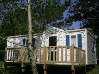 Camping La Grande Plage 3*, Camping 3* à Lesconil (Finistère) - Location Mobil Home pour 6 personnes - Photo N°1