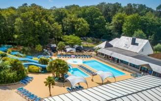 Camping Les Jardins du Morbihan 4* - Ze collection, Camping 4* à Monterblanc (Morbihan) - Location Mobil Home pour 4 personnes - Photo N°4