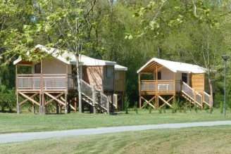 Camping Les Plages de la Loire 3*, Camping 3* à Rochefort sur Loire (Maine et Loire) - Location Tente équipée pour 4 personnes - Photo N°14