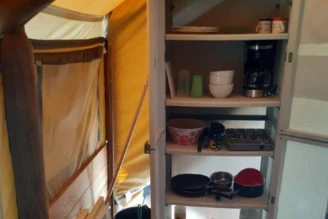 Camping Les Pommiers des 3 pays 4*, Camping 4* à Licques (Pas de Calais) - Location Tente équipée pour 4 personnes - Photo N°1