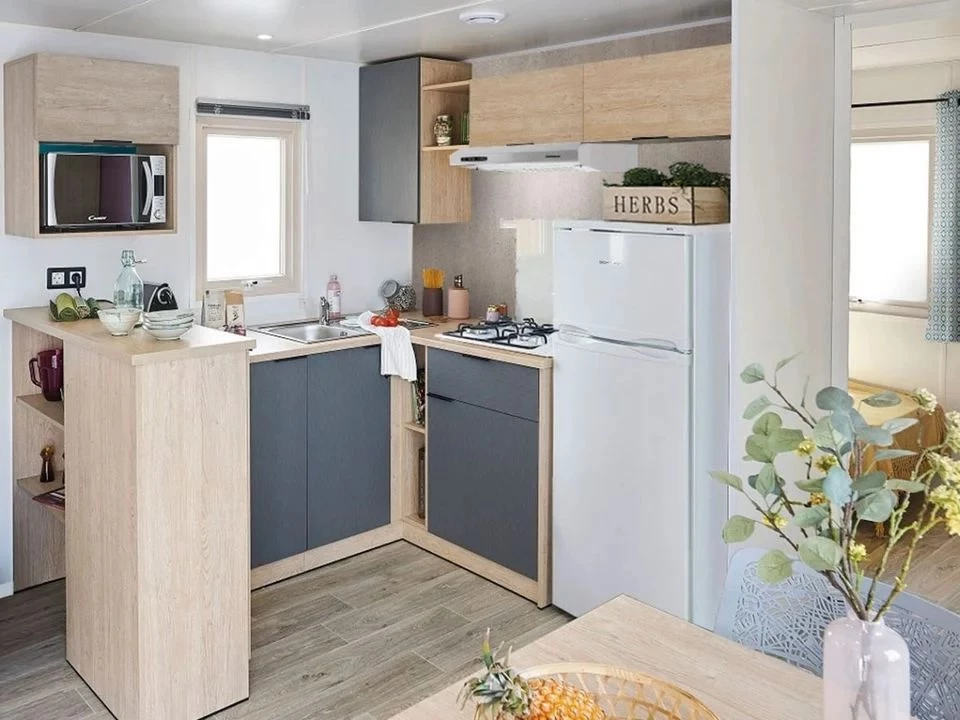 Camping Le Grand'R 4*, Camping 4* à La Faute sur Mer (Vendée) - Location Mobil Home pour 4 personnes - Photo N°5