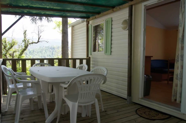 Camping La Source 3*, Camping 3* à Sournia (Pyrénées Orientales) - Location Mobil Home pour 6 personnes - Photo N°2