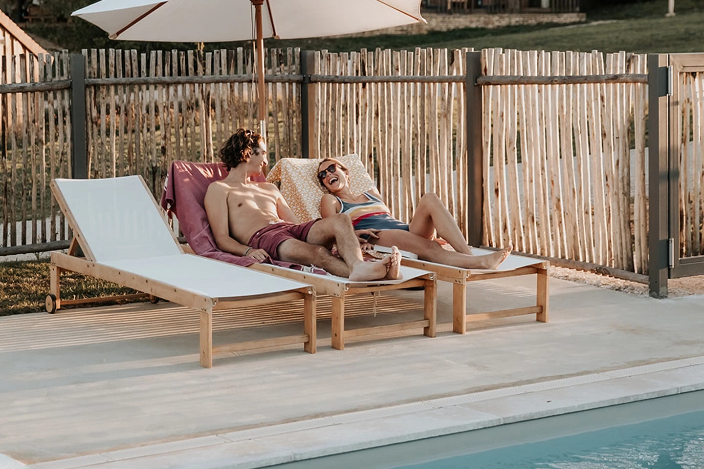Domaine St-Amand - Ze collection, Camping à Saint Amand de Coly (Dordogne) - Location Chalet pour 6 personnes - Photo N°10