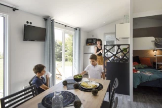 Camping Aloé 3*, Camping 3* à Médis (Charente Maritime) - Location Mobil Home pour 5 personnes - Photo N°22
