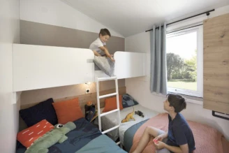 Camping Aloé 3*, Camping 3* à Médis (Charente Maritime) - Location Mobil Home pour 5 personnes - Photo N°23