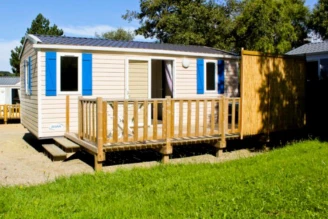 Camping Baie De Terenez 3*, Camping 3* à Plouezoc'h (Finistère) - Location Mobil Home pour 5 personnes - Photo N°1