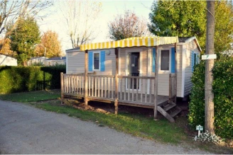 Camping L'Abri Côtier 3*, Camping 3* à Saint Nazaire sur Charente (Charente Maritime) - Location Mobil Home pour 5 personnes - Photo N°1