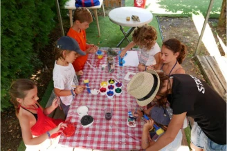 Camping Le Riviera 4*, Camping 4* à Sampzon (Ardèche) - Location Tente équipée pour 5 personnes - Photo N°6