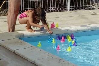 Camping Les Etangs Mina 3*, Camping 3* à Saint Sornin (Charente Maritime) - Location Mobil Home pour 2 personnes - Photo N°8