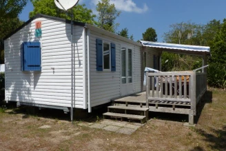 Camping Côté Plage 3*, Camping 3* à Saint Jean de Monts (Vendée) - Location Mobil Home pour 6 personnes - Photo N°1