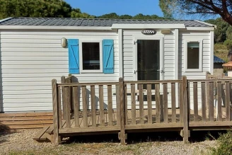 Camping Figurotta 3*, Camping 3* à Bizanet (Aude) - Location Mobil Home pour 4 personnes - Photo N°13