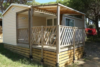 Camping Figurotta 3*, Camping 3* à Bizanet (Aude) - Location Mobil Home pour 4 personnes - Photo N°15