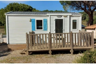 Camping Figurotta 3*, Camping 3* à Bizanet (Aude) - Location Mobil Home pour 4 personnes - Photo N°16