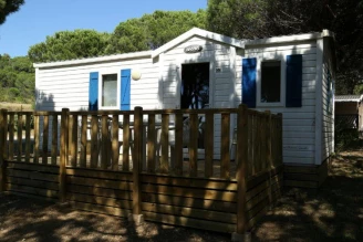 Ushuaïa Villages Camping Figurotta 3*, Camping 3* à Bizanet (Aude) - Location Mobil Home pour 6 personnes - Photo N°1