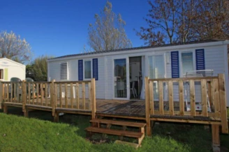 Camping Hautes Grées 3*, Camping 3* à Erquy (Cotes d'Armor) - Location Mobil Home pour 6 personnes - Photo N°1