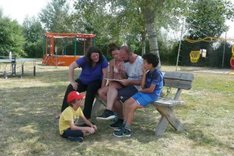 Camping Ile Cariot 3*, Camping 3* à Chaillé les Marais (Vendée) - Location Mobil Home pour 6 personnes - Photo N°9