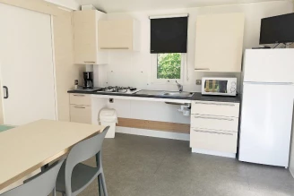 Camping Ile Cariot 3*, Camping 3* à Chaillé les Marais (Vendée) - Location Mobil Home pour 6 personnes - Photo N°21
