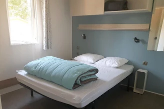 Camping Ile Cariot 3*, Camping 3* à Chaillé les Marais (Vendée) - Location Mobil Home pour 6 personnes - Photo N°1