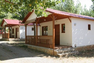 Camping Isábena 3*, Camping 3* à La Puebla de Roda (Huesca) - Location Chalet pour 2 personnes - Photo N°1