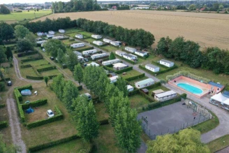 Camping L'Orival 3*, Camping 3* à Les Grandes Ventes (Seine Maritime) - Location Mobil Home pour 4 personnes - Photo N°2