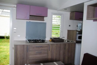 Camping L'Orival 3*, Camping 3* à Les Grandes Ventes (Seine Maritime) - Location Mobil Home pour 6 personnes - Photo N°20