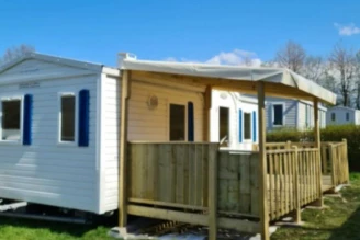 Camping L'Orival 3*, Camping 3* à Les Grandes Ventes (Seine Maritime) - Location Mobil Home pour 6 personnes - Photo N°1