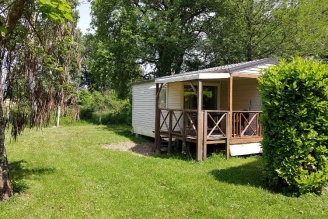 Camping Le Mouliat 3*, Camping 3* à Moncrabeau (Lot et Garonne) - Location Mobil Home pour 4 personnes - Photo N°1