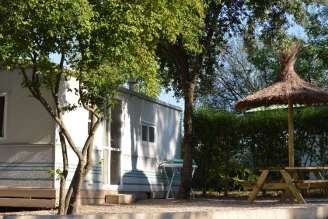 Camping Les Fauvettes 3*, Camping 3* à Anduze (Gard) - Location Mobil Home pour 6 personnes - Photo N°1