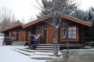 Camping Les Jardins d'Estavar 3*, Camping 3* à Estavar (Pyrénées Orientales) - Location Chalet pour 2 personnes - Photo N°15